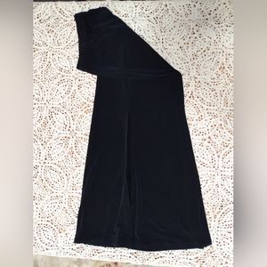 NEW Susan Graver Liquid Knit Gored Petite Maxi Skirt